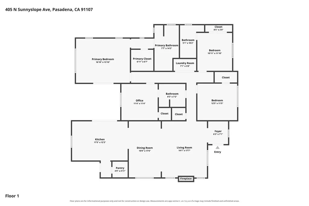 405 N Sunnyslope Avenue, Pasadena, CA 91107