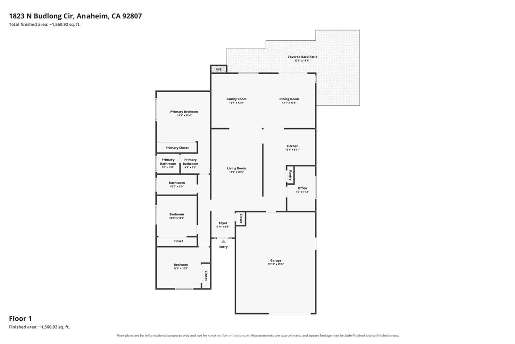 1823 N Budlong Circle, Anaheim, CA 92807
