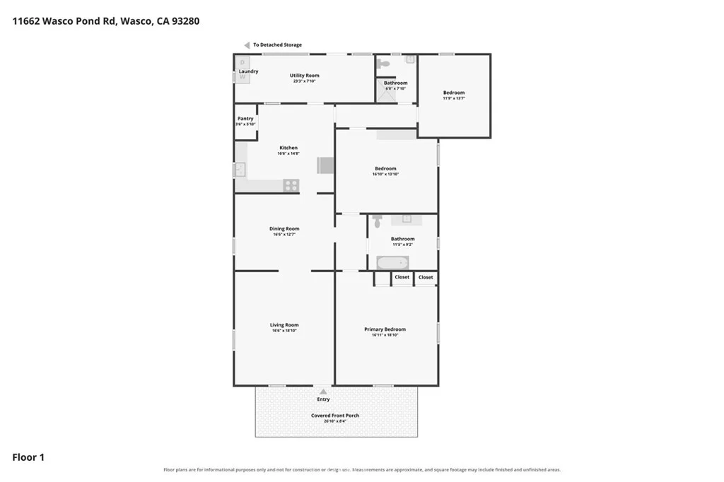 11662 Wasco Pond Road, Wasco, CA 93280