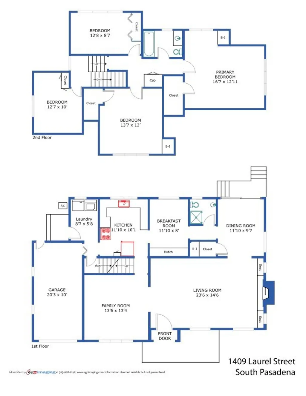 1409 Laurel Street, South Pasadena, CA 91030