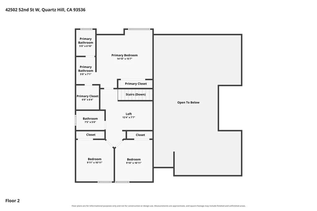 42502 W 52nd Street, Quartz Hill, CA 93536