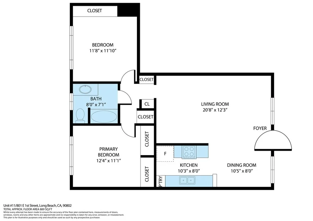 801 E 1st Street Unit 111, Long Beach, CA 90802