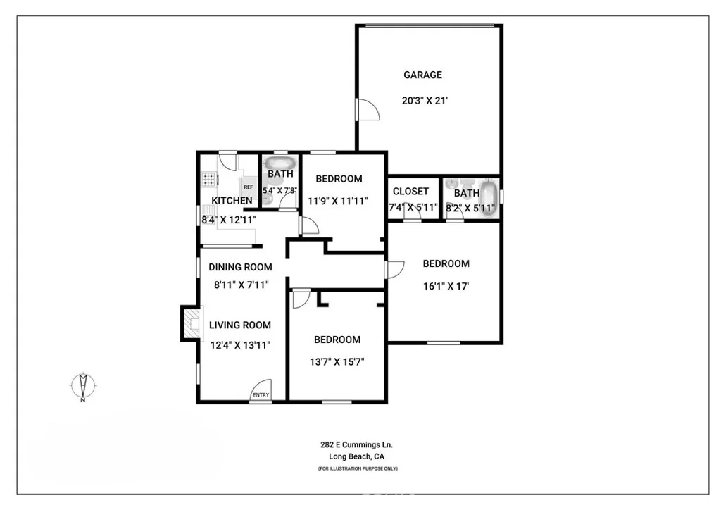 282 E Cummings Ln, Long Beach, CA 90805