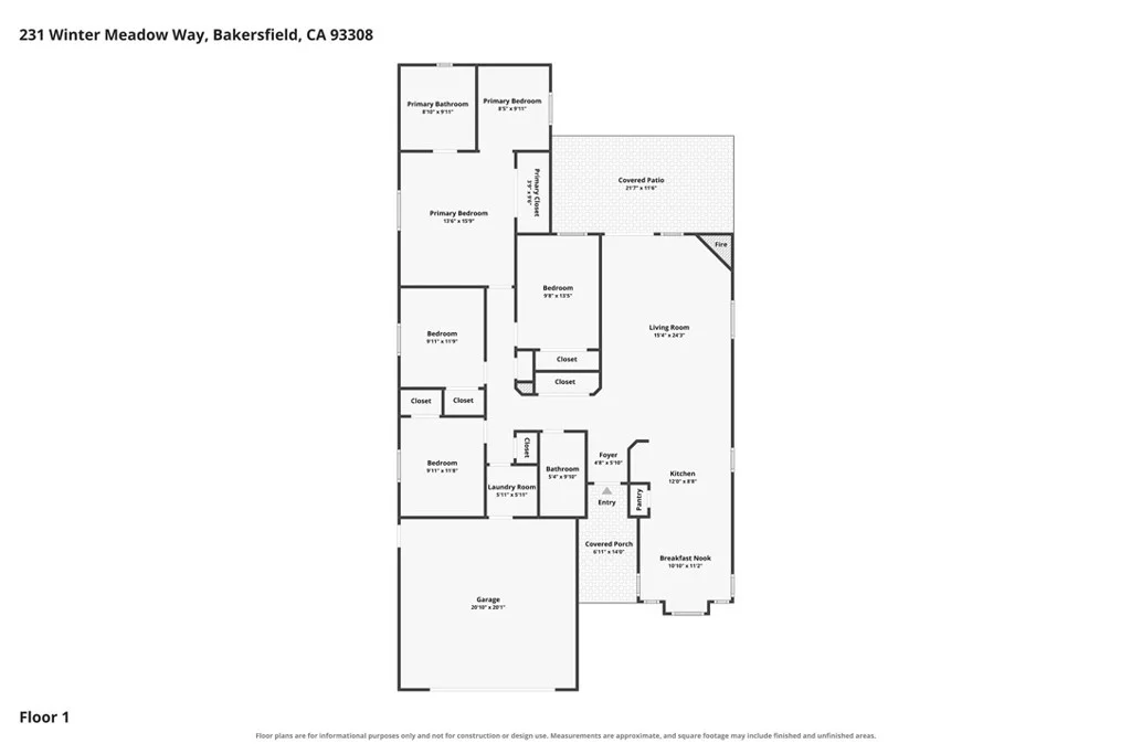 231 Winter Meadow Way, Bakersfield, CA 93308