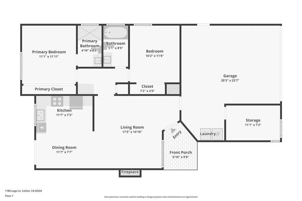 1186 Lugo Ln, Colton, CA 92324