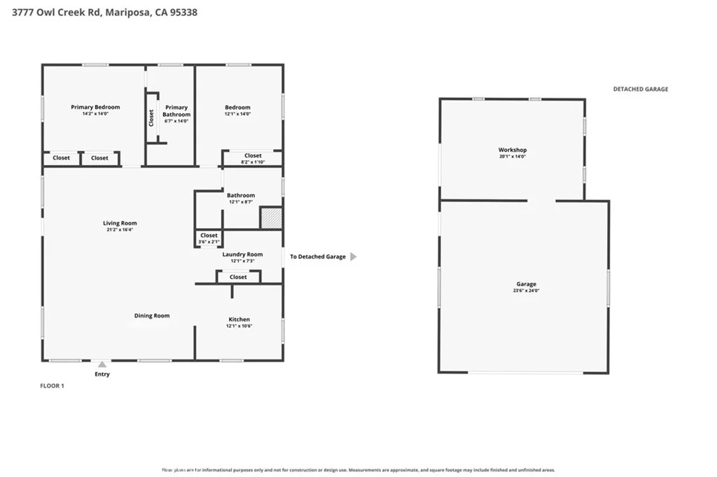 3777 Owl Creek Rd, Mariposa, CA 95338