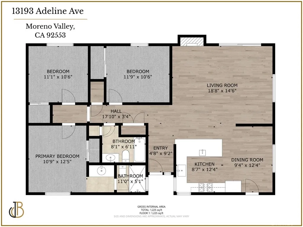 13193 Adeline Ave, Moreno Valley, CA 92553