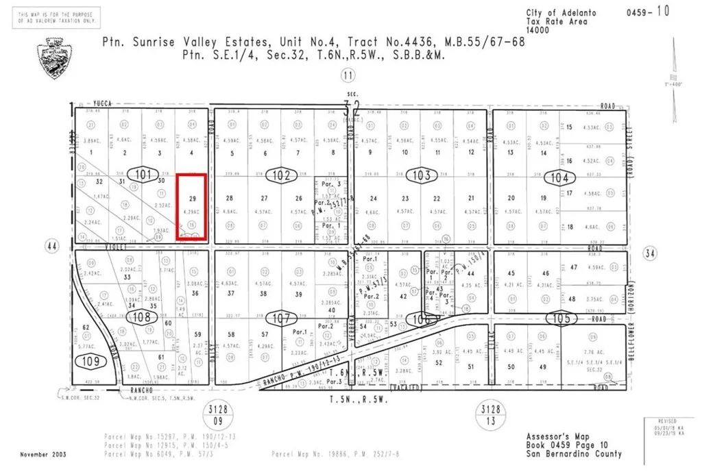 Daisy & Violet 4.29ac, Adelanto, CA 92301