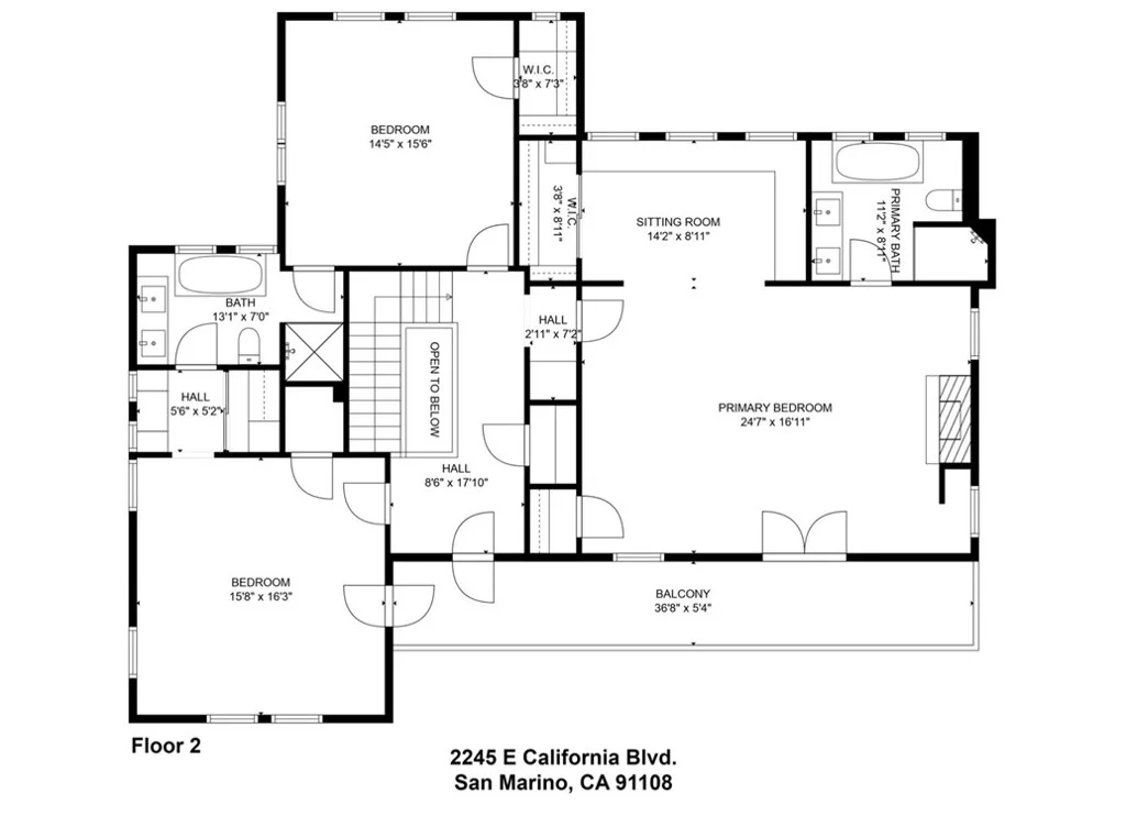2245 E California Blvd, San Marino, CA 91108