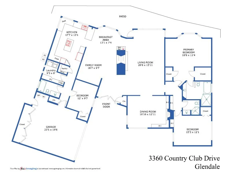 3360 Country Club Dr, Glendale, CA 91208