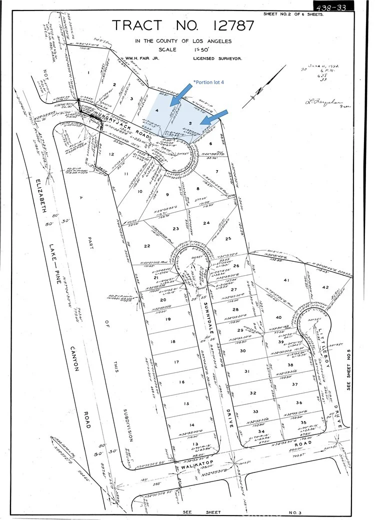 Hungry Jack Road, Lake Elizabeth, CA 93532