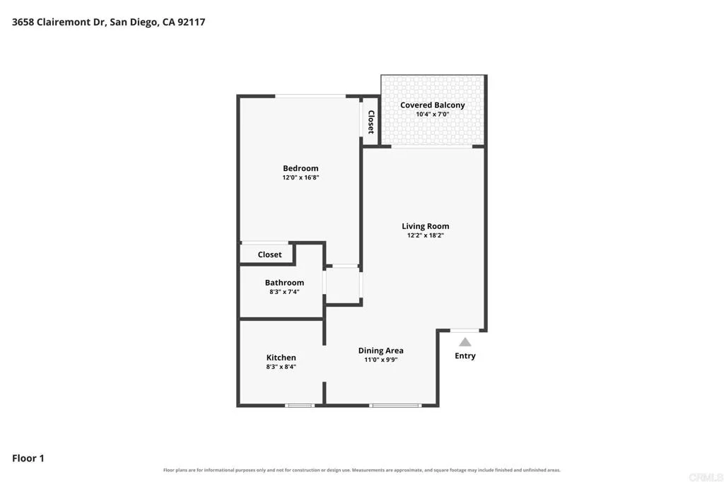3658 Clairemont Drive Unit 3C, San Diego, CA 92117