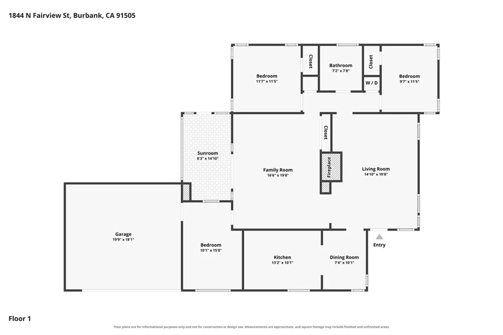 1844 N Fairview St, Burbank, CA 91505