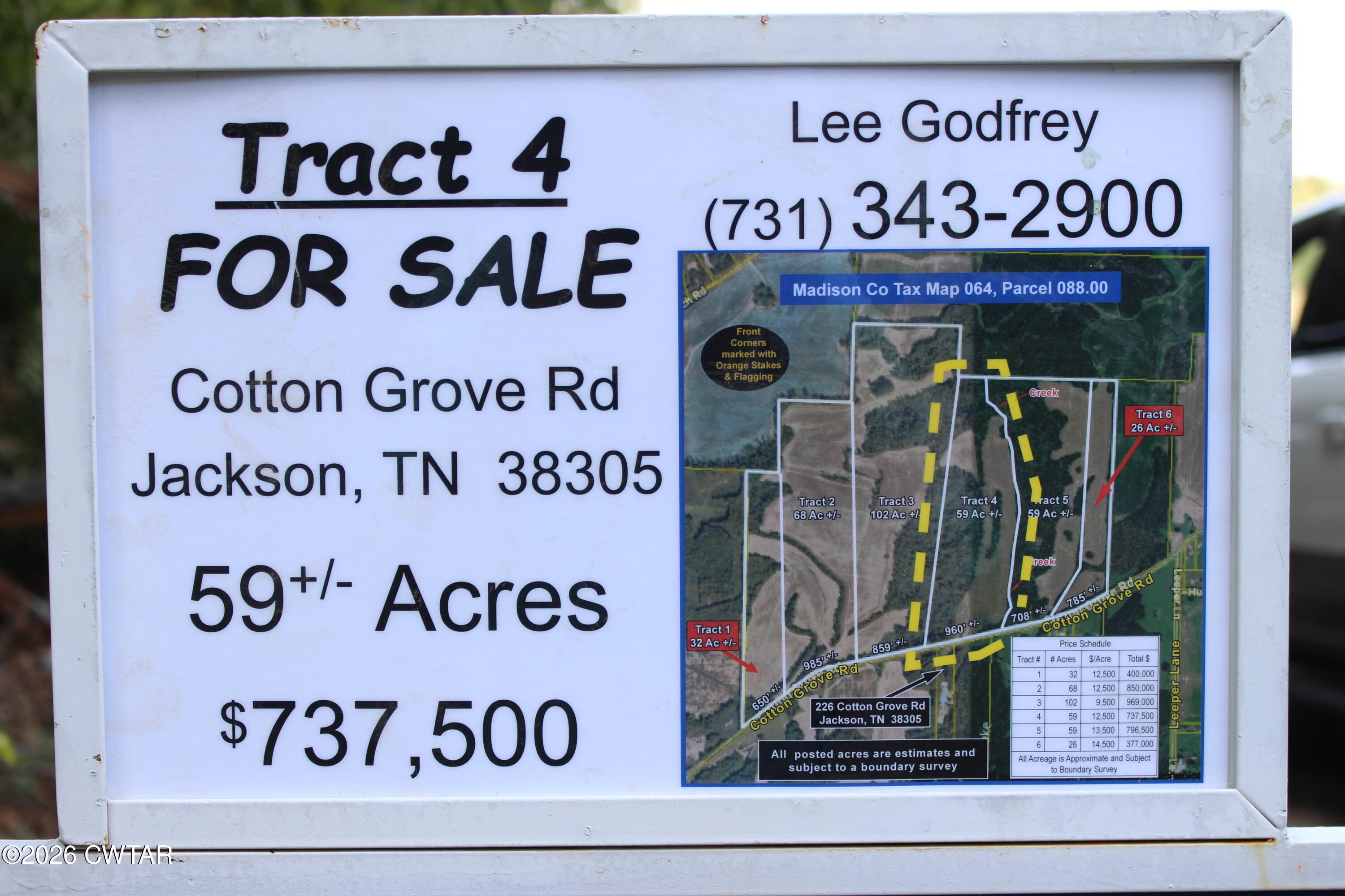 Tract 4 Cotton Grove Road