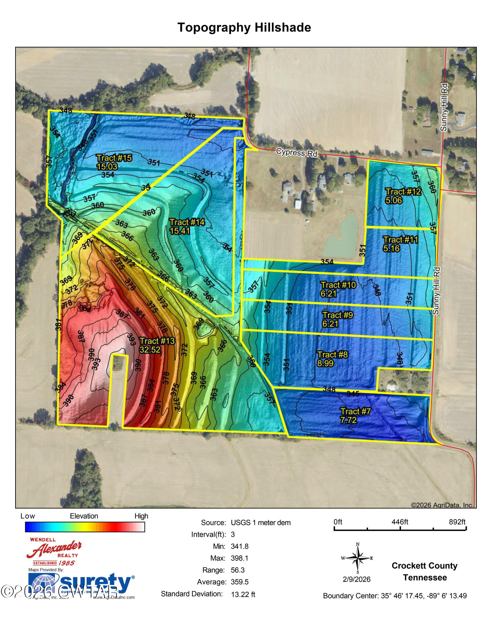 Tracts 7-12 Sunny Hill Road