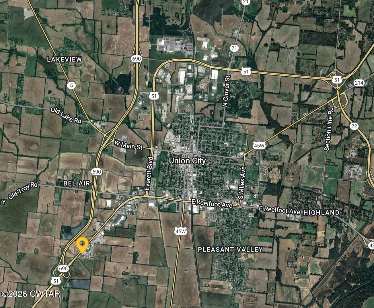 00 W Reelfoot Avenue