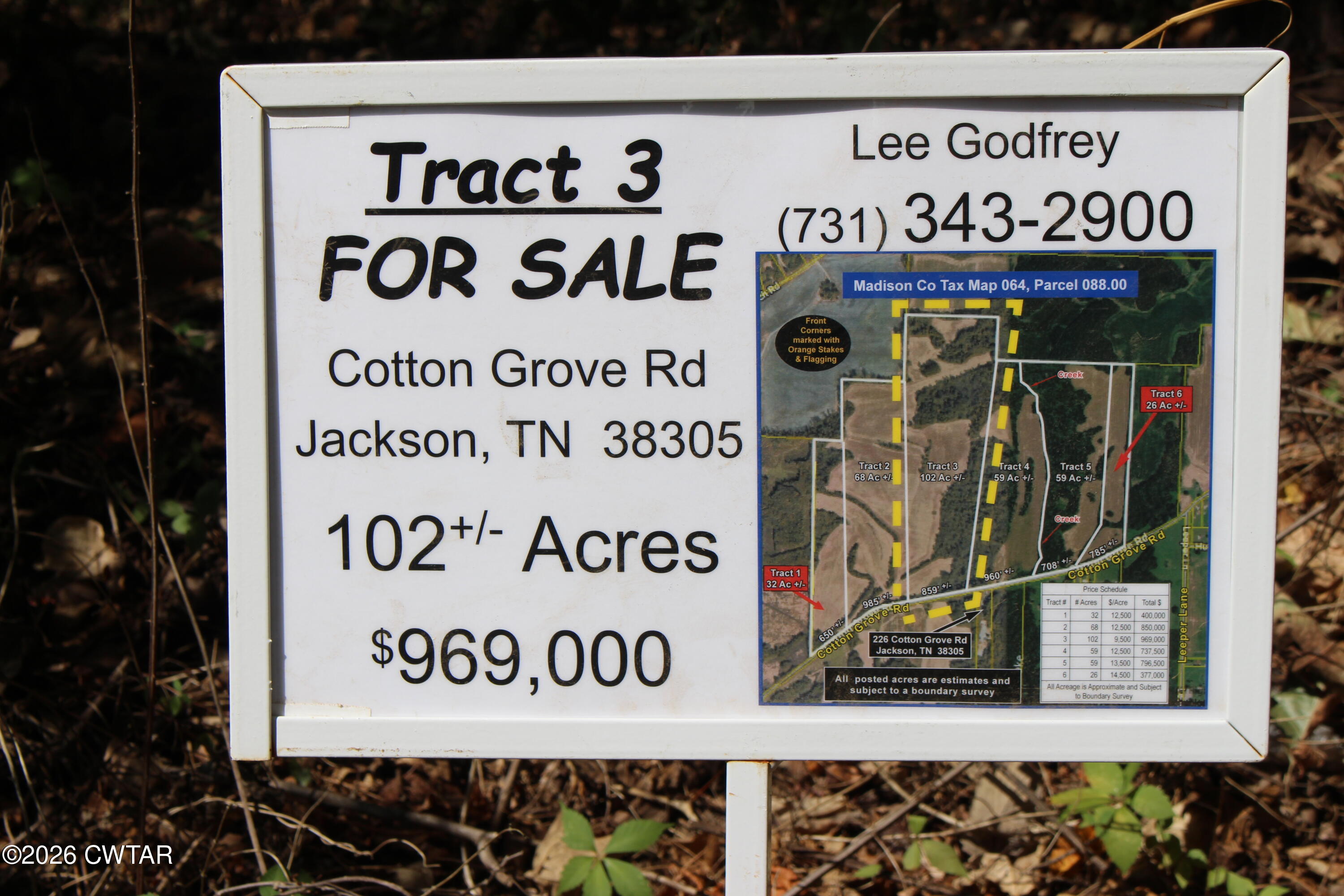 Tract 3 Cotton Grove Road