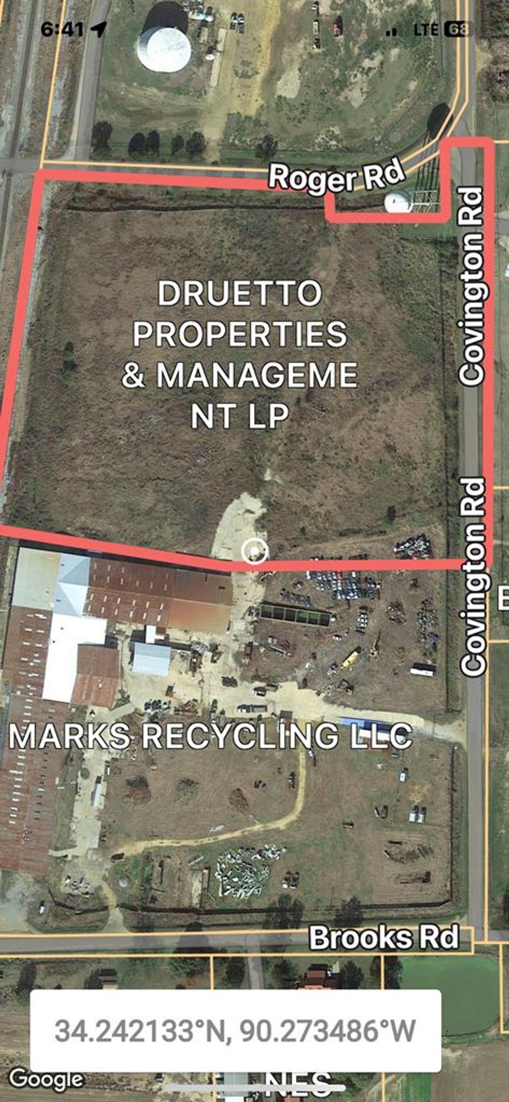 Photo of 0 Covington Road, MARKS, MS 38626 (MLS # 135118)