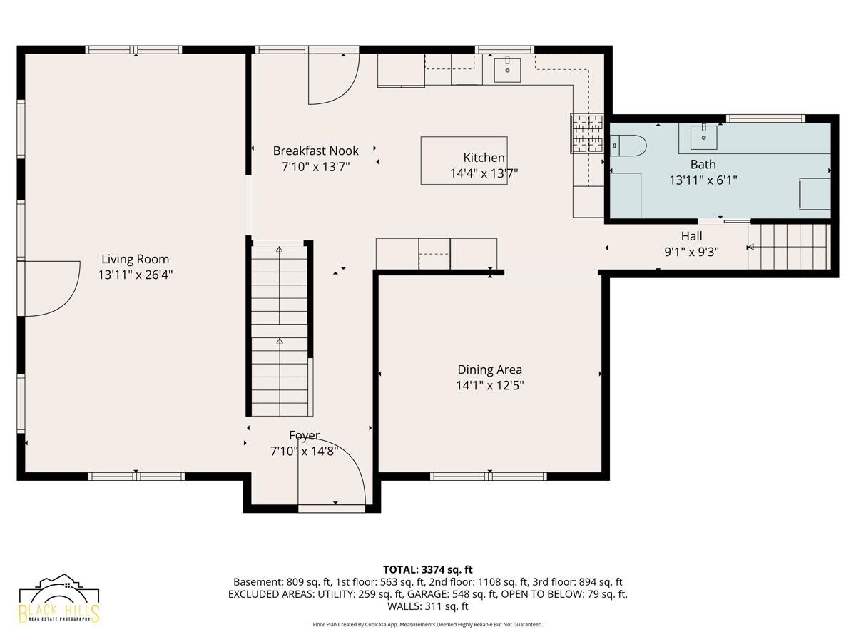 3035 Meadow Ln, Spearfish, SD, 57783, USA, 4 Bedrooms Bedrooms, ,4 BathroomsBathrooms,Residential,Active,3035 Meadow Ln,88713