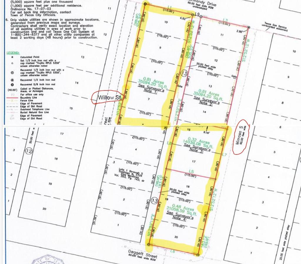 TBD S Mimosa St, Pecos, Texas image 1