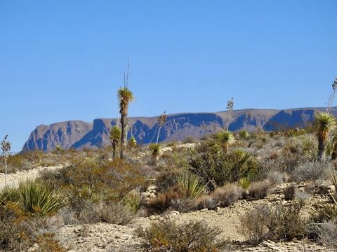 Vacant Land For Sale - TR 4848 E Spanish Sky Rd<br/> Brewster County, Terlingua, TX 79852