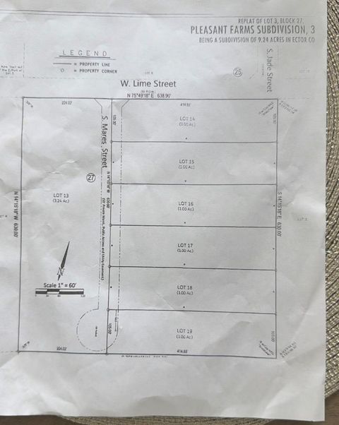 Vacant Land For Sale - S Mares St<br/> Odessa, TX 79766