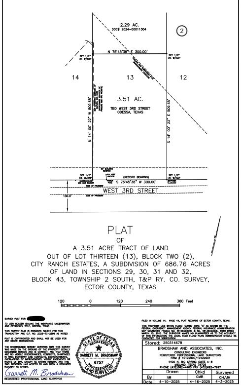 TBD 3rd St W, Odessa, Texas image 2