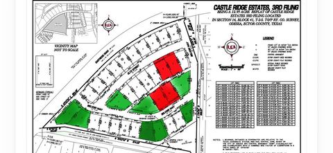 Vacant Land For Sale - SEE PLAT Belvoir Way<br/> Odessa, TX 79765