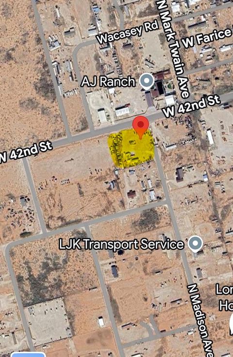 Vacant Land For Sale - 13525 W 42nd St<br/> Odessa, TX 