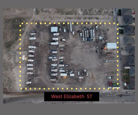 Vacant Land For Sale - 254 W Elizabeth St<br/> Reeves County, Pecos, TX 79772