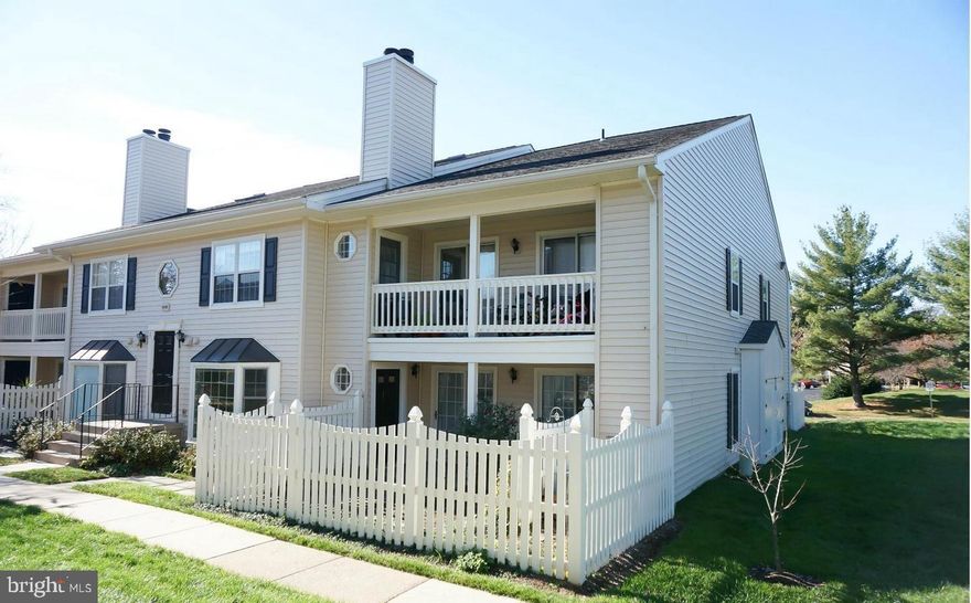 Spacious 2 Bedroom w/spiral staircase leading to spacious Loft (3rd Bedroom) overlooking Living Room w/HDWD Floors. Fireplace w/Luxury Mantle in living room w/Cathedral Ceilings.Big Bedrooms w/walk in closets. Washer + Dryer inside unit. Large balcony.  Metro Bus picks you up at street corner and only 5 minute bus to Vienna Metro!