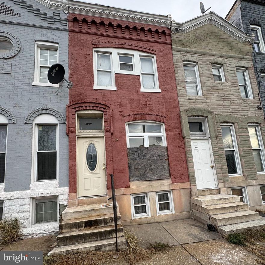 Great opportunity for investors in the Penn North neighborhood! This 3-bedroom, 1-bath Baltimore City rowhome is ideally located near Coppin State University with strong rental demand in the surrounding area. Property offers solid potential for renovation and value-add. Convenient access to major commuter routes, public transportation, and nearby amenities. Property is being sold as-is. Cash or hard money financing only. Ideal for experienced investors looking for their next project.