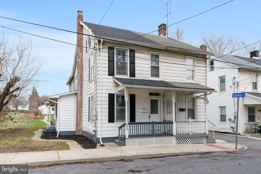 Stunning twin now available in Bath! This home has been professionally renovated top to bottom. New Kitchen, new bathrooms, new flooring, fresh paint throughout, and upgraded electrical system. The home has been completely rewired, with new electrical panel and meter. The first floor features spacious living areas, eat in kitchen, and a powder room. The upstairs features 3 bedrooms and a full bathroom. This home offers plenty of storage with a full attic, full basement, and oversized 2 car garage. The exterior features covered porches on the front and rear of the home, and a spacious yard for entertaining/gardening etc. The detached Garage measures 22' x 23' and has rear overhead door to provide easy access to the yard for lawn equipment. Come see the attention to detail with your own eyes!