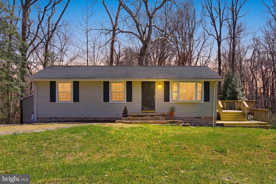 Why rent when you can own this charming rancher? 7012 Stanley Road offers 3 bedroom & 1 bath nestled on 1.1 acres for the perfect blend of comfort, convenience, and outdoor living. Many updates have already been made on this move-in ready home that's just waiting for you to add your personal touches. Step inside to a warm and inviting layout featuring vinyl plank flooring, ceramic tile, and new carpet! The heart of the home centers around the eat-in kitchen with stainless steel appliances, new quartz countertop, and a newly added peninsula with granite countertop. Enjoy year-round living in your spacious sunroom with views of the in-ground pool and natural landscape. Ideal for everyday living, entertaining, or just relaxing. Outside, this property offers the privacy of over an acre with the convenience of nearby amenities. Imagine cooling off in your in-ground pool this summer or hosting a BBQ on your large deck. While touring this home, don't forget to check out the expansive detached garage, perfect for vehicles, hobbies, or extra storage. Notable features include: - Central Heat & Air - Newer 40 year Architectural Roof (installed 2019) - Conveniently Located (15 minutes Fredericksburg, 20 minutes Dahlgren) - New Pool Liner - Stainless steel appliance - Septic Inspection in documents