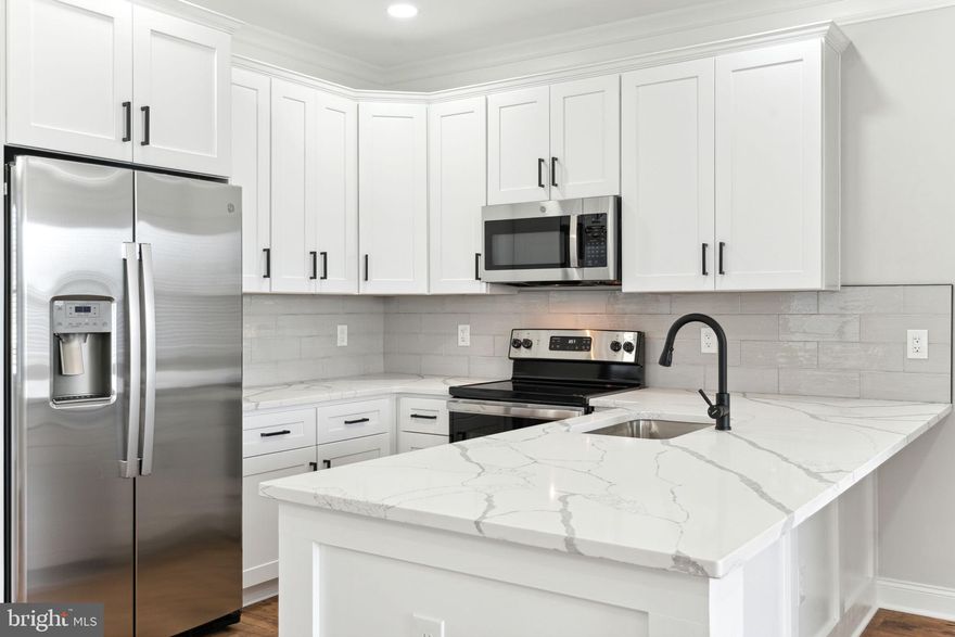 Welcome to this new construction second floor luxury condo located in charming Phoenixville Borough featuring three bedrooms and two full bathrooms. Nestled in a peaceful neighborhood less than a mile to downtown, this second floor condo offers an unparalleled combination of modern design, quality craftsmanship, and upscale amenities. Upon arrival, you will be captivated by the stunning curb appeal of this home. Step inside to be greeted by an open and airy floor plan, designed to maximize both functionality and comfort featuring a bright and spacious living area, where modern and high-end finishes are showcased throughout. Adjacent to the living room is a fully equipped kitchen, complete with stainless steel appliances, quartz countertops, tile backsplash and all the necessities to prepare gourmet meals. The adjacent dining area provides the perfect space for intimate family meals or entertaining guests. Retreat to the master suite complete with a generous oversized closet and a spa-like en-suite bathroom with comfort height vanity, tiled floor and shower surround. The other two bedrooms are generously sized with ample closet space, recessed lighting, and serviced by a beautifully appointed full bathroom across the hall. This luxury home also offers an array of modern conveniences, including energy-efficient windows, central heating and cooling, main floor laundry and smart home technology. Situated in the highly desirable Phoenixville Borough, residents will enjoy easy access to a plethora of amenities. Explore the vibrant downtown area, filled with boutique shops, award-winning restaurants, and local entertainment options. Take advantage of the nearby parks and trails, offering endless opportunities for outdoor recreation. With its impeccable design, attention to detail, and prime location, this new construction, 3 bed 2 bath, luxury home in Phoenixville Borough presents a unique opportunity to indulge in a sophisticated and comfortable lifestyle. Don't miss your chance to make this yours. *Available immediately! Tenant pays all utilities (water/ sewer/ trash/ electric/cable). Owner pays lawn care and snow removal. *