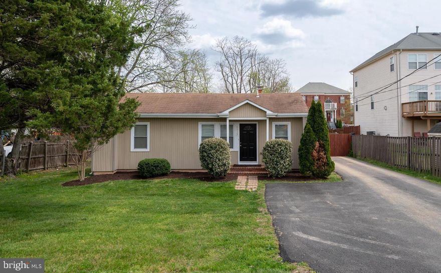 Lovely updated 3 bedroom 2.5 bath home located on an extra large lot. The Home was renovated in 2014 throughout and with the addition of an owners suite with its own private bathroom, vaulted ceilings, a walk in closet and French doors that lead out to the private rear deck. This house has two other large bedrooms separated by a jack and jill bathroom. The living room dining room combo has tons of natural light and lovely hardwood floors. The kitchen, which opens to the family room, has an island, granite countertops and plenty of storage. There is also a separate pantry for even more storage.  The family room is part of the open concept which makes spending time with guests and family easy. There is also a half bath off the family room. In real estate it is all about location location location. This home is  within easy access to the beltway, Springfield metro, Springfield Mall and Kingstowne.  The Roof, siding, windows, and HVAC were all done in 2014 making this house move in ready! The massive back yard has two outbuildings that have electricity for your workshop, hobby room, or storage needs. This home is all on one level giving it easy access and livability. Don't miss out on this one!