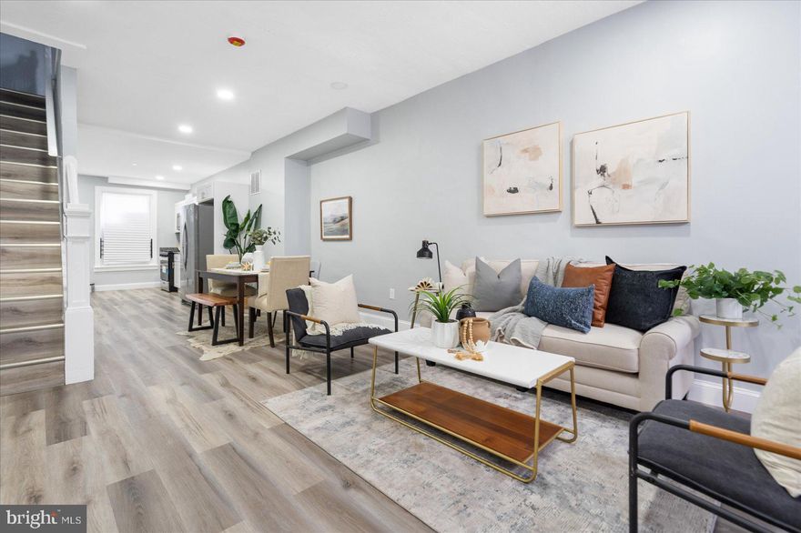 Welcome to your dream home in the heart of Baltimore! This beautifully updated 3-bedroom, 2-bath rowhome combines modern comfort with classic charm, making it perfect for both families and professionals.

As you enter, you’ll be greeted by stunning luxury vinyl plank (LVP) flooring that flows throughout the main living areas. The bright, airy layout is enhanced by recessed lighting, creating an inviting atmosphere for gatherings or cozy nights in.

The heart of this home is the modern kitchen, featuring sleek stainless steel appliances, gorgeous granite countertops, and ample cabinet space for all your culinary needs. Whether you’re whipping up a weekday meal or hosting a dinner party, this kitchen is sure to impress.

Retreat to the spacious bedrooms, each offering abundant natural light and stylish finishes, perfect for restful nights. The updated bathrooms showcase contemporary fixtures and tasteful design, providing a spa-like experience right at home.

Located in a vibrant neighborhood, you’ll enjoy easy access to local shops, dining, and parks, all while being just minutes from the city’s best attractions.

Don’t miss this incredible opportunity to own a beautifully updated rowhome in Baltimore! Schedule your showing today and envision your new life here!