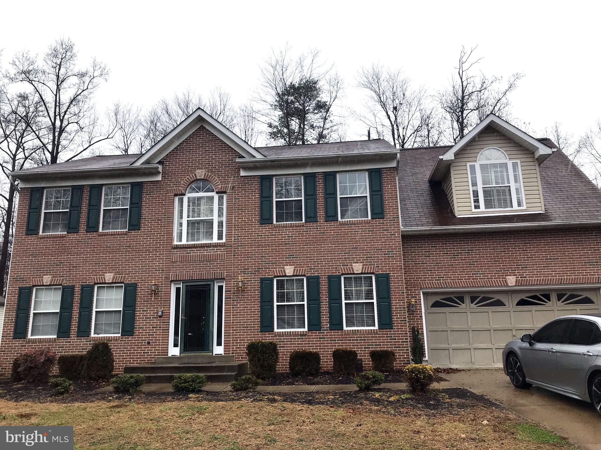 Large Brick Front Colonial! 6 great size bedrooms, 3.5 Baths. Large chef's kitchen with morning room. Gas range, Master with soak tub, Shower and double sink. Finished basement with larger rec area. Level Backyard with space to entertain, everything you need in a house!!