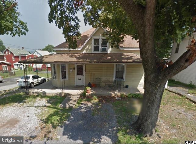 RESIDENTIAL TWO-UNIT WITH FOUR CAR DETACHED GARAGE. FIRST FLOOR UNIT IS A TWO BEDROOM WITH LARGE ROOMS. SECOND FLOOR UNIT IS A ONE BEDROOM THAT HAS BEEN REFURBISHED. NEWER GAS FURNACE, SEPERATED ELECTRIC METERS. FOUR CAR GARAGE HAS POTENTIAL RENTAL INCOME. NEEDS SOME WORK BUT OVERALL A GREAT VALUE!