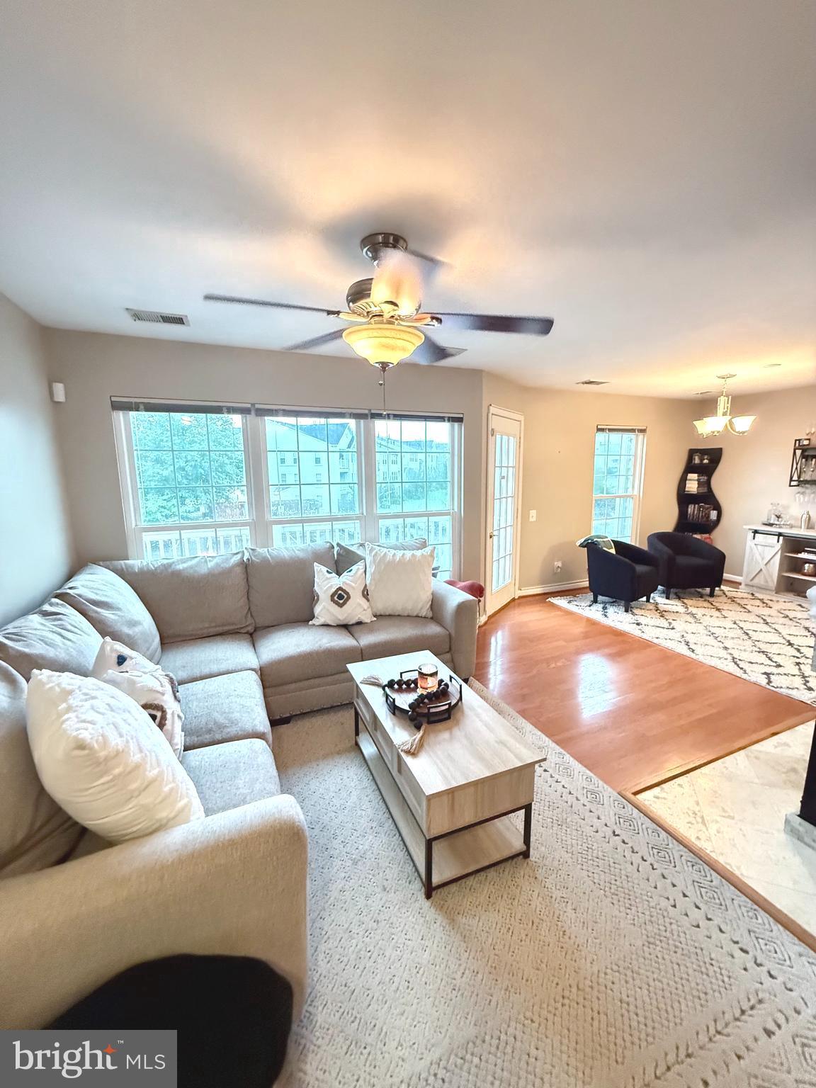 Seller's Highly Motivated to Sell and move on to their next home!! Don't miss this stunning two-level condo features vaulted ceilings and spacious bedrooms, creating an open and airy feel. Enjoy a private balcony off the dining area, perfect for relaxing or entertaining. The main level boasts gleaming hardwood floors, while the kitchen showcases stylish ceramic tile flooring and brand-new stainless steel appliances. A cozy fireplace with a tiled surround adds charm and warmth to the living space.
Upstairs, you’ll find a convenient laundry area and freshly painted walls throughout. This home shows beautifully and is move-in ready.
Located in the desirable Gunston Corner community, residents enjoy ample parking, a community pool, fitness center, and barbecue areas. Just minutes from the Lorton VRE, I-95, I-495, and Metro access — this location is ideal for commuters.