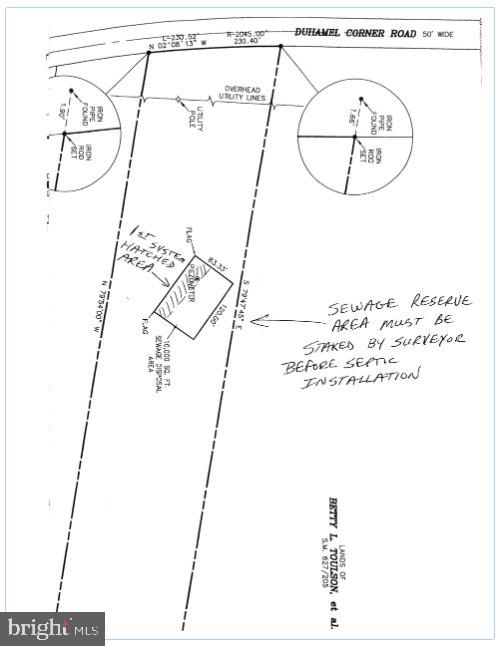 DUHAMEL CORNER ROAD