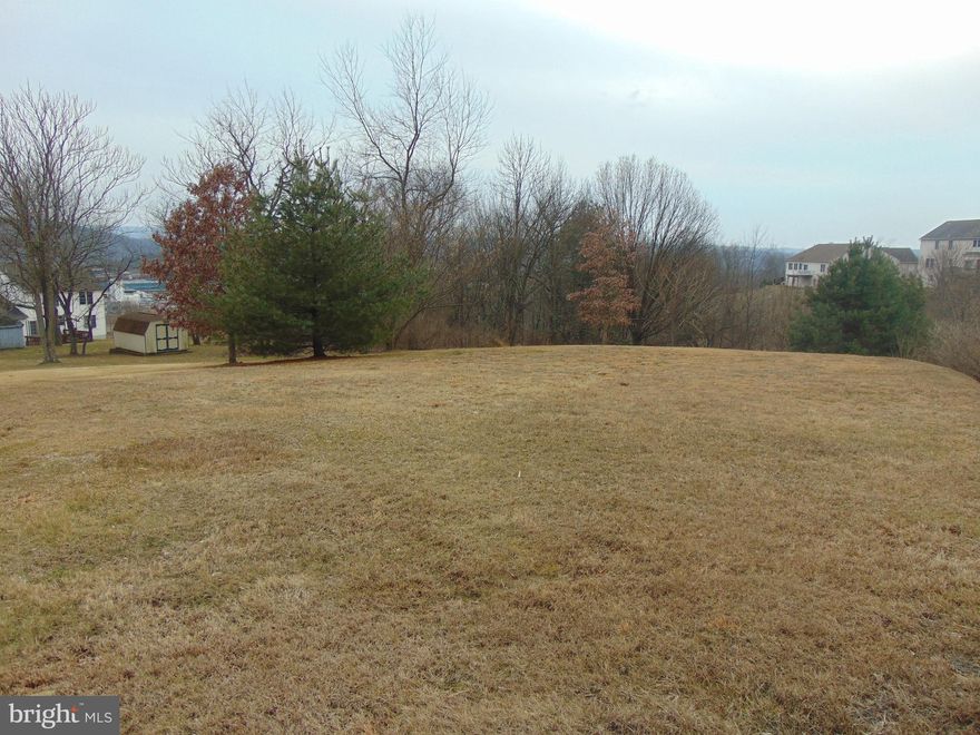 Build your dream home here!  1.21 acre building lot in the Blue Mtn. School District.  Great views.  Cul-de-sac location.  Public sewer.