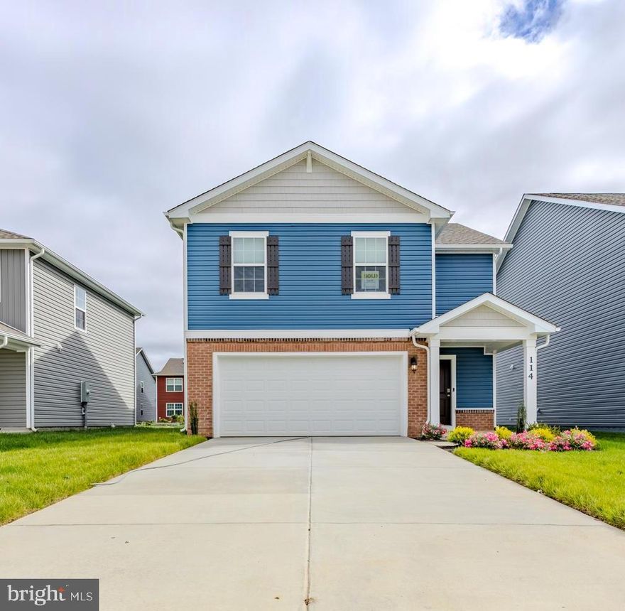 Welcome to brand new, 114 Charing Cross Dr, a beautifully crafted, move-in ready home in the sought-after West Wind neighborhood of Stephens City. This brand new two-story residence offers **1,953 sq ft** of thoughtfully designed living space, featuring **4 bedrooms** and **2.5 baths**. 

Step inside to an open concept main level, where the kitchen, dining, and family room flow seamlessly together ideal for both daily living and entertaining. The chef's kitchen includes a central island, ample counter space, and high-quality finishes.

Upstairs, you'll find a relaxing owner's suite with a private bath, walk-in closet, and natural light. Three additional bedrooms and a full bath complete the upper level. 
Other highlights:

* Two-car attached garage
* Modern energy-efficient windows and construction
* 0.11-acre lot ( 5000 sq ft) 
* New construction (2025) with contemporary finishes 
* Conveniently located to shopping, schools, and local amenities

Listed for rent, this home is available now at 
2,600 per month**. Corporate rentals welcome