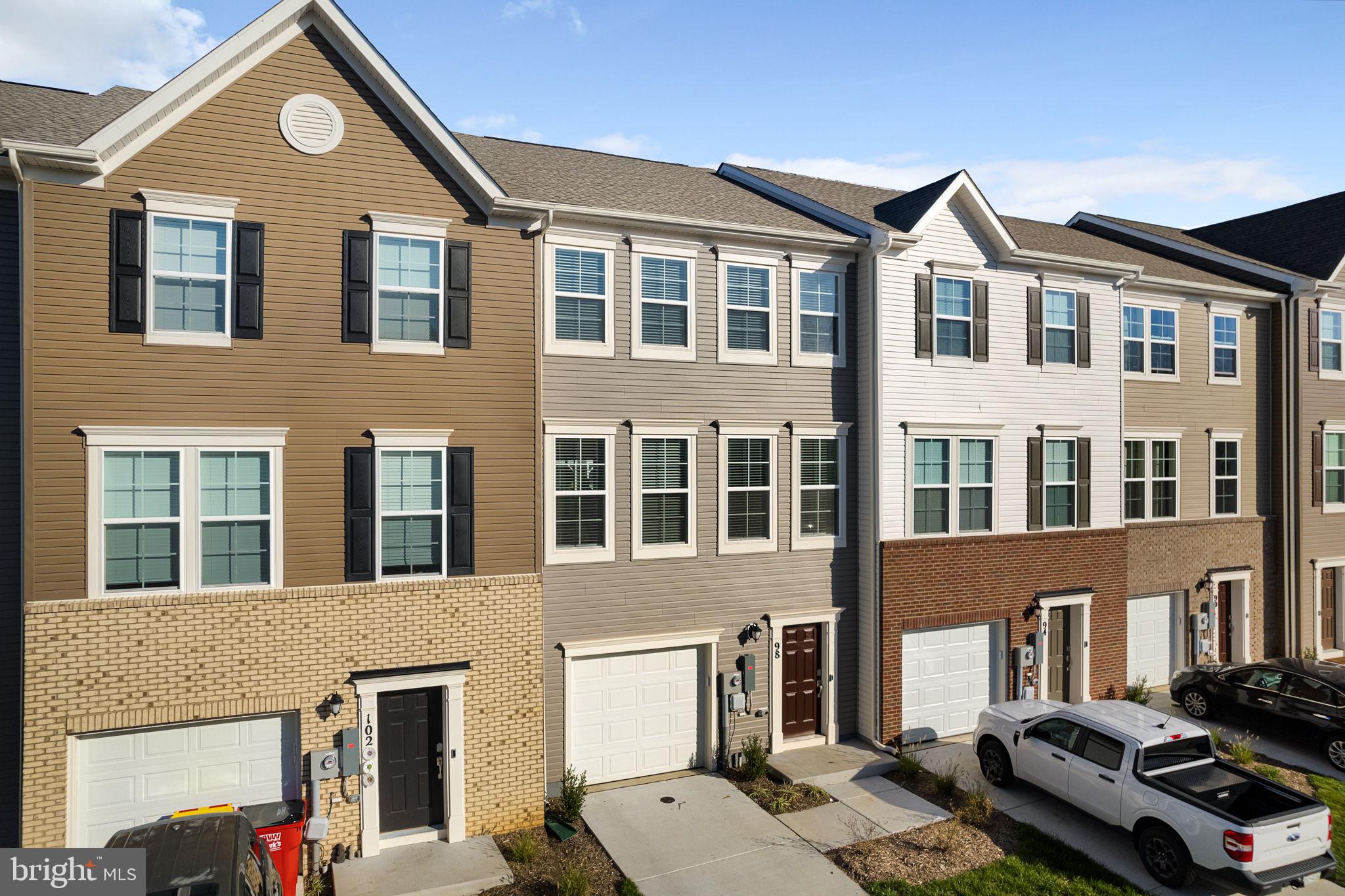 OPEN HOUSE MOVED TO 11/18/2023 1PM-3PM **This home will qualify for the WEST VIRGINIA HDF Program! One of the significant bonuses of WV living, this program currently is offering MUCH lower interest rates with qualified buyers! This home is a resale** If you prefer new construction homes and don't want to risk the wait, here is your golden opportunity! A stunning 3 bed 2 Full and 2 half bath with 2290 Square feet, 3-level townhome that redefines modern living!
Nestled in the charming community of Norborne Glebe, this is the Lennar Savannah model townhome providing the perfect blend of style and convenience. Step in and view the spacious open floor plan, flooded with natural light and showcasing beautiful floors that seamlessly flow from room to room.
The kitchen features a sprawling, oversized island, perfect for culinary creativity, entertaining, and family gatherings. Premium stainless steel appliances, sleek cabinetry, and stunning countertops are just the beginning! Convenience is key, located near all major commuter routes and less than 10 minutes away from the heart of downtown Charles Town! Park your car in the attached one-car garage, offering both protection and easy access. The surprises continue with a fully finished basement, providing that extra living space you've always desired. Imagine the possibilities: a home office, a playroom, a cozy movie den – it's all up to you! This townhome is more than just a house; it's a lifestyle upgrade waiting for you to also enjoy spending time on the expansive composite deck!. Don't miss the chance to own this brand new 2023 build that's designed to impress. Your dream home is here, ready to welcome you. Schedule a showing today and discover your future in this spectacular townhome.