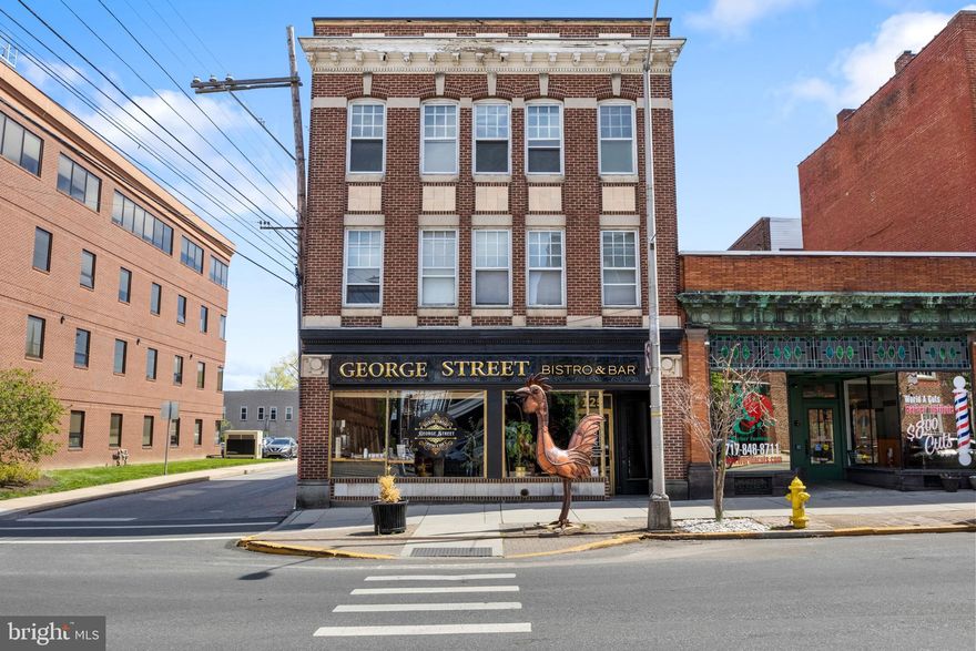 MULTIFAMILY PROPERTY WITH COMMERCIAL SPACE - FULLY LEASED
4 Residential units
1 Commercial retail space
TOTAL Sqft: 12,500

UNIT BREAKDOWN
(3) 2-Bedroom, 1-Bathroom units (1 & 2 year leases)
(1) 3-Bedroom, 1-Bathroom unit (2-year lease)
(1) Commercial Ground Floor Retail/Restaurant Space (3-year lease)

ANNUAL RENT ROLL: $139,200
Rolling 12-month Expenses: $42,962
NOI: $96,238

125 N George Street is a historic building in Downtown York, located on "Restaurant Row".  The property has undergone an extensive renovation, resulting in the following:
- Upgraded electrical systems and panels, installing LED lighting throughout the building.
- Upgraded plumbing
- Upgraded HVAC (3 units on full Heatpump systems, 1 unit plus commercial space on traditional gas furnace and central AC systems)
- New Kitchens with stainless steel appliances in all units.
- New Bathrooms 
- New LVP Commercial Grade, 20-mil Floors

Commercial Space - FULLY RENOVATED: 
Fully functional, turnkey Bar with an active Certificate of Occupancy and "Brew Pub" zoning.
- New tap system, refrigeration systems, plumbing lines, and drain lines.  
- Custom walk-in cooler located under the bar (for the shortest possible draft lines)
- Glycol System 
- 3 Deep Freeze Freezers
- New Commercial Smokeless Oven System (Alta Sham Oven)
- New Floors, paint, and decor
- New Bathroom 

Call listing agent directly to schedule showings