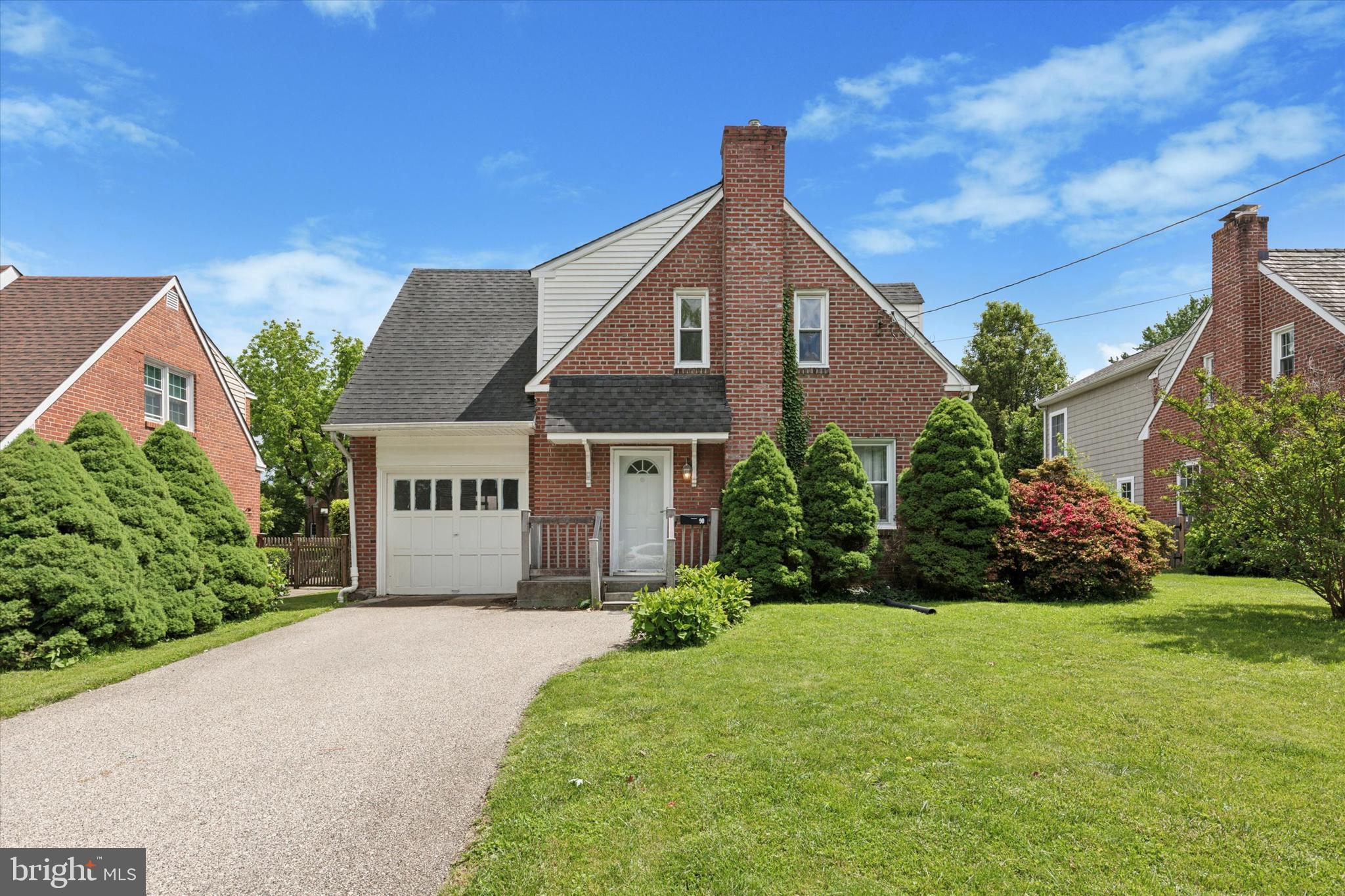 Welcome to 90 College Avenue, a charming 3-bedroom, 1.5-bathroom brick Cape Cod-style home situated in the highly desirable College Park neighborhood of Flourtown. This property offers a fantastic opportunity to put your personal stamp on a classic home. This home has been loved by the same owners for 50 years and awaits your creative vision.
The classic layout balances comfort and functionality. The bright and sunny main floor includes a spacious living area, dining room with elegant wainscotting and large bay window, a kitchen ready for a modern touch, and a convenient half bath in the family room addition with access to the back patio and yard. Interior access to the attached garage. A full,l unfinished basement for storage and the possibility of additional living space.
All three bedrooms are located on the upper level. The full bathroom serves these bedrooms.
Outside, you'll find a large, level, fully fenced rear yard that offers ample space for outdoor activities, gardening, or simply enjoying the fresh air. This expansive space is perfect for those who love to entertain or who are looking to create their own personal oasis.
This home's prime location in the vibrant community of Flourtown makes it a fantastic investment for those seeking to update and personalize their living space.
Walk to Ft Washington State Park, Flourtown shopping, minutes to the Wissahickon, the Morris Arboretum, Chestnut Hill, Septa train lines. Convenient to Pa. Turnpike, Interstate 476 and Route 309. Desirable Springfield School District!
