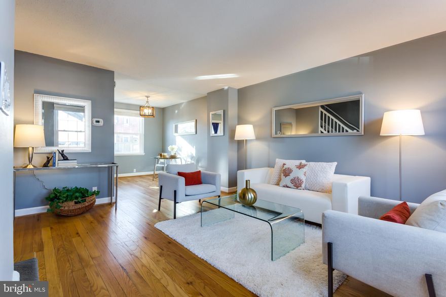 FEELS LIKE NEW CONSTRUCTION THROUGHOUT, NEW EVERYTHING! BEAUTIFUL TURN-KEY TOWNHOME LISTED IN POPULAR FAIRLINGTON w/ CLOSEST WALK IN THE COMMUNITY TO SHIRLINGTON VILLAGE! Stellar Location, Regal Curb Appeal, Highly Desirable Floor-Plan w/ The Gourmet Open Kitchen Layout Everyone Wants! Designer Series Appliances, Custom Quality Cabinetry w/ Undermount Lighting, White Quartz Counter Tops, A Pop of Color w/ Light Blue Subway Tile Backsplash, and For The Chef In The Home Durable LVP Flooring. Kitchen Door Leading To The Large Private Brick Perimeter Patio. Brand New Privacy Fences From Association In Progress. Back Inside and Downstairs To The Extremely Cozy Fully Finished Basement/Second Living Space. Perfectly Quiet Relaxation Can Be Accomplished on This Level w/ Plush Carpeting and Recessed Lighting. The Back Den Can Be Used as a Guest Suite or An Additional Sleeping Area w/ Fully Renovated En Suite Full Bath. This Lower Level Bonus Space Is Incredibly Inviting and Is Sure To Be Enjoyed By All. Travel Upstairs To The Large Master Bedroom Anchored By Custom Floor To Ceiling Headboard and Super Cool Ceiling Fan Giving The Room a Very Stylish Flair. Enjoy Your Large Walk-In Closet Providing Much Clothing-Storage Versatility. The Second Bedroom Upstairs Also with a Large Closet and Sure To Be Used w/ Many Dual Purposes. Refinished Luxury Master Bath w/ Elegant Material Choices and Finishes. Gleaming Re-Finished Quality Red Oak Hardwoods on Two Levels. High-Efficiency Windows and Storm Door Throughout. Replaced HVAC and HWH. The Entire Home Just Newly Painted In Modern Move-In Neutral Chic Colors. Extremely Large Floored Attic Excellent For Ample Storage. Off The Kitchen, Private Brick Perimeter Patio Oasis Is Perfect for Grilling, Entertaining, or Just Relaxing. Patio Opens to Views of Picturesque Gardens, Green Spaces, and Steps From The Pool, Lighted Tennis Courts, Electric Car Charging Station, and Activities Areas. Fantastic Parking Always Available Right Out Front or Use One of The Many Resident Only Lots. A Commuters Dream......Just a Few Minutes On Mass Transit To Either The Pentagon or Downtown D.C! Try One of The " Non-Stop Buses To The Pentagon" Fairlington Is A Majestic Historically Designated Community Offering One Of The Most Unique Living Environments In The Entire DC Metro Area. The Incredible Green Spaces w/ An Abundance Of Park Like Settings Are One Of The Reasons So Many People Are Drawn To This Incredible Community. There Are Four Major Shopping Areas All Within Walking Distance That Give Residents The Ability To Park Their Cars and Walk Everywhere. Shirlington Village Offers Shops, Restaurants, Grocery Store, Library, Movie Theatre, And Signature Theatre. The Community Has A Plethora Of Walking Trails, Dog Parks, And An Unmatched Friendliness That Is Refreshing. We Hope To See You Soon Visiting This Wonderful Home.