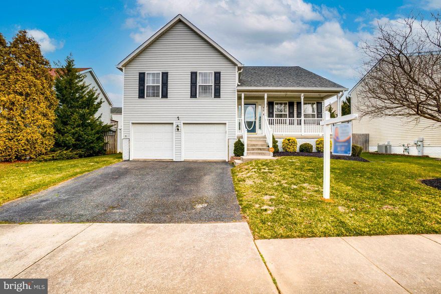 Must see the amount of space and storage in this split level!  Owners took care of many costly upgrades for you: 2019 New roof/HVAC system/front vinyl siding/shutters/gutters/downspouts; 2018 New water heater/carpet. The entrance is stunning with the 2 story ceiling in the living room with pellet stove that is open to the kitchen and dining area on the  upper level. The upper level has the kitchen with granite island/stainless steel appliances/pantry that is open to the dining area. The addition off of the dining area is a convenient family room with a mini ductless split/glass sliding doors to the deck. The deck leads to the fully vinyl fenced backyard with a playset/shed/garden. The upper level has an owners suite  with cathedral ceilings and a full bath. There are two additional bedrooms and a full bath in the hallway.  The lower level has access to the 2 car garage that is insulated and climate controlled with garage door openers. The lower level has a family room with a gas fireplace, the laundry is on this level. There is a full bath in the hall and the fourth bedroom/office. If you need extra storage there are two storage areas in an additional lower level! Smart Home security system in place.