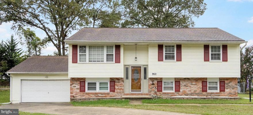 Newly updated home showing in great condition. Split foyer with basement being mostly above grade and a fully finished garage (GLA is inputted to refleft that). Lower level has 4 bedrooms and 1 full bath. Upstairs at 3 bedrooms and 2 full baths with a primary suite. Fully fenced backyard and oversized garage.