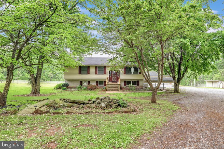 This beautiful farmette is the perfect secluded get-a-way that you can actually call home! The home includes 4 bedrooms and 3 full baths with a finished basement that could be used as in-law quarters or a rental. There are 3 large pasture areas, 2 with fencing, chicken houses, a large barn with 3 stables and carports on either side of it. Multiple garages and carports, equipment shed and so much more. Perfect for that energetic family who love to stay busy enjoying the outdoors. Perfect for horses, donkey, lama or alpaca, chickens and so much more. Plenty of room to add a riding arena, extra building with additional stalls, etc. The possibilities are endless! Better yet, it's in Clean and Green, so the taxes won't break the bank on this one. Come see this beautiful, secluded property before it's gone!